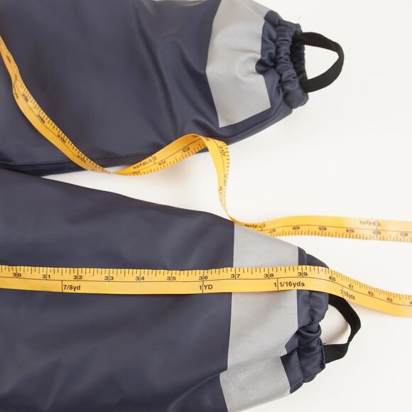 Stutterheim Winter Waterproof Shell Bib Blue Pants Kids Sz 6 - 7 - Picture 7 of 13